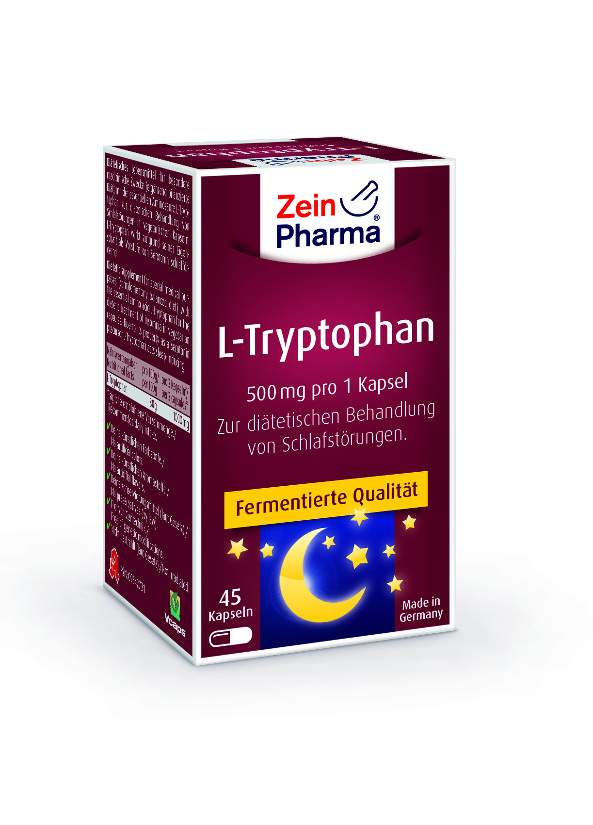 Zeinpharma L Tryptophan Mg Kapseln Online Kaufen Bei Apothekenbote