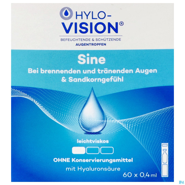 Augentropfen Hylo-vision Sine 0,4ml 60st