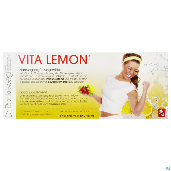 Vita Lemon Reckeweg Loesung 12x10 120ml