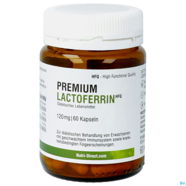 Lactoferrin Kapseln 120mg Magensaeureresistent 60st