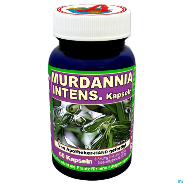 Murdannia Intense Kapseln Extrakt (10:1) 100mg +pulver 180mg 60st