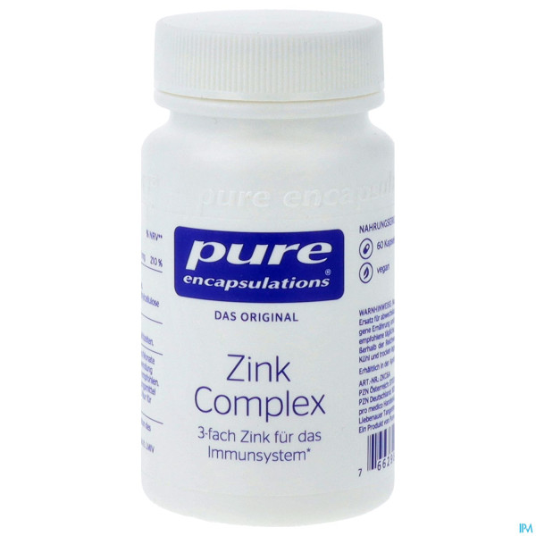 Zink Kapseln Complex Pure Encapsulations Zkc6a 60st