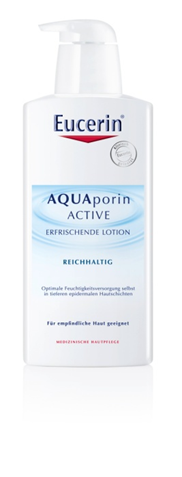 Eucerin AQUAporin ACTIVE  ERFRISCHENDE LOTION REICHHALTIG