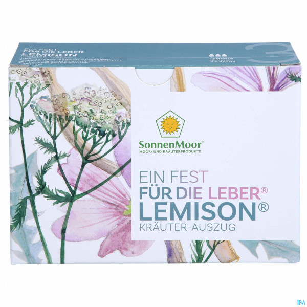 Lemison -sonnenmoor Kraeuterauszug Leber-galle 3x100 300ml