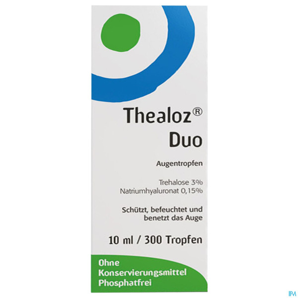 Augentropfen Thealoz/duo Trehalose+hyaluronsaeure Original 10ml