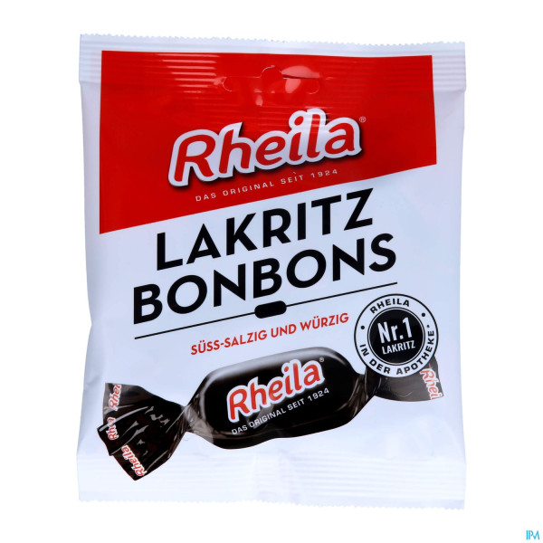 Rheila Zuckerhaltig Lakritzbonbon 50g