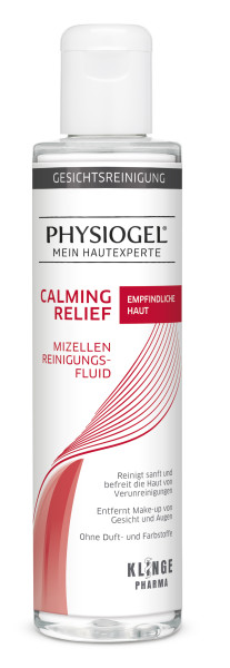 PHYSIOGEL Calming Relief Mizellen Reinigungsfluid für empfindliche Haut