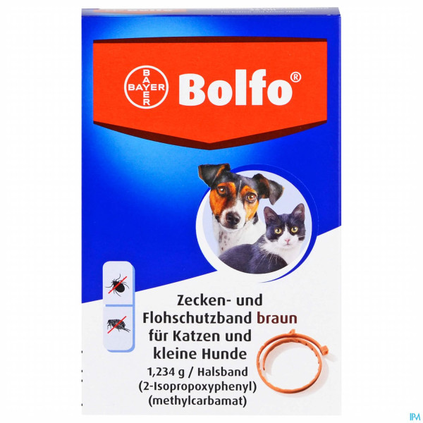 Bolfo Halsband F Katzen U.kl.hunde 1,23g 38cm 1st