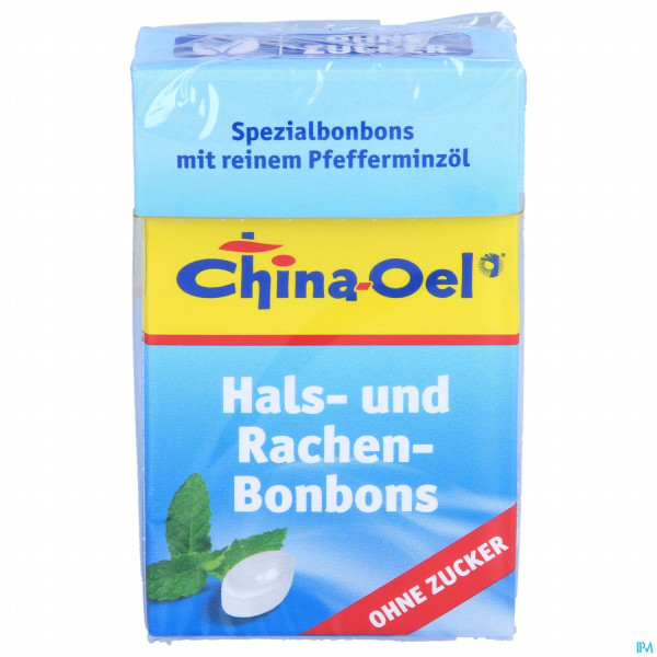 China Oel Bonbons Ohne Zucker Hals/husten 40g