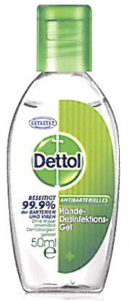 Dettol Antibakterieles Hände-Desinfektions-Gel 50ml