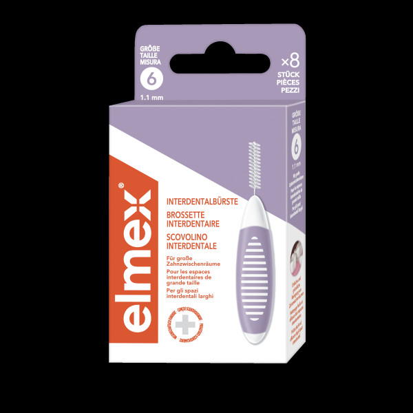 elmex® Interdentalbürsten Lila Größe 6