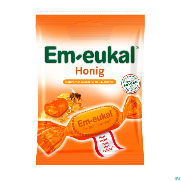 Em-eukal Zuckerhaltig Honig Gefuellt 75g