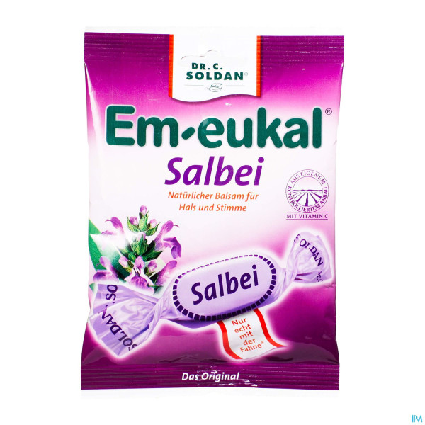 Em-eukal Bonbons Zuckerhaltig Salbei 75g