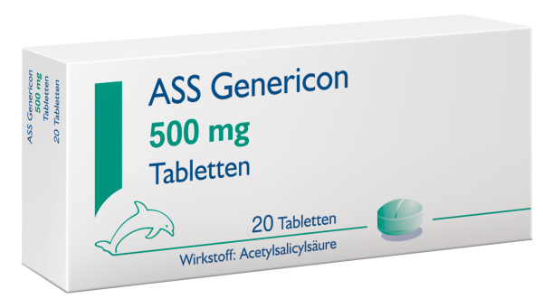 ASS Genericon® 500 mg Tabletten