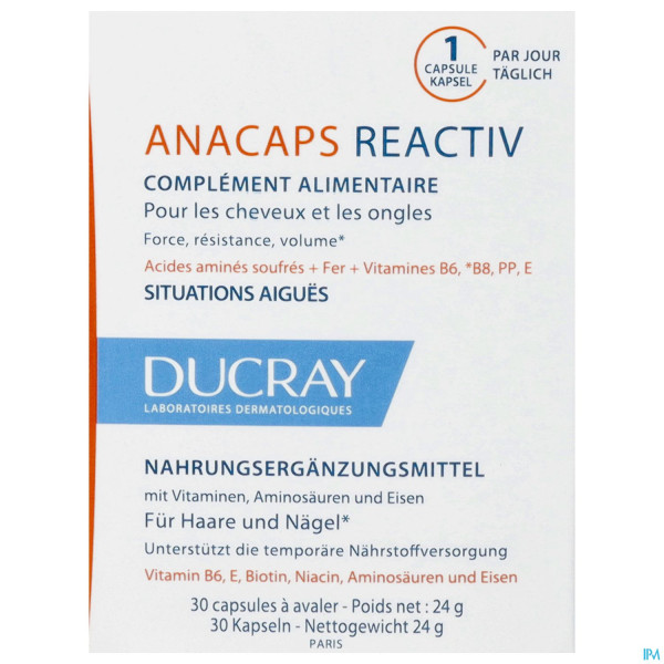 Ducray Anacaps Reactiv Kapseln