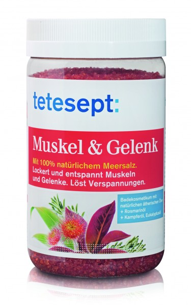 tetesept Gesundheits-Meersalz Muskel & Gelenk