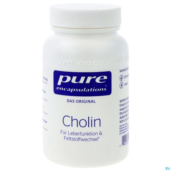 Cholin Kapseln Pure Encapsulations Clb6a 60st