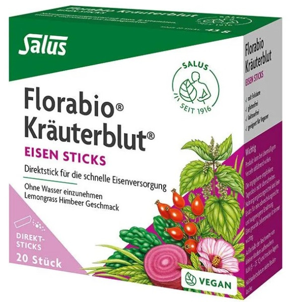 Florabio Eisen Kräuterblut-Sticks