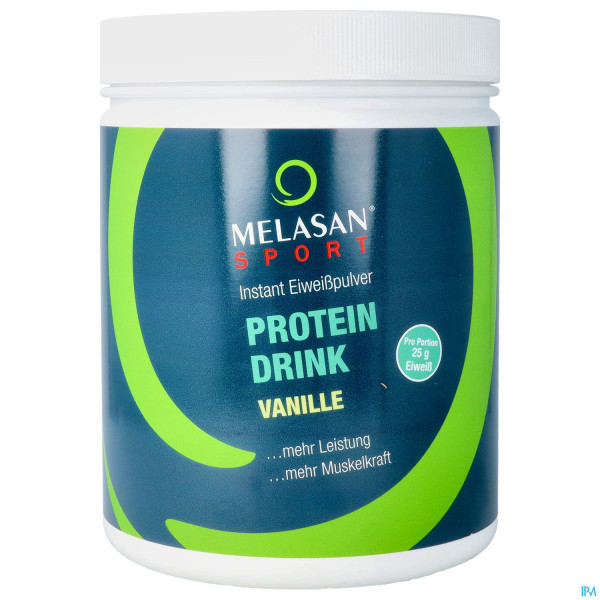 Melasan/sport Fitness Drink Protein Vanille 540g