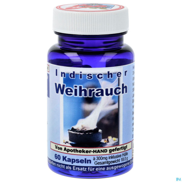 Weihrauch Kapseln Indische -dreif 60st