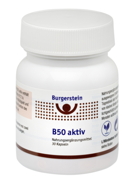 Burgerstein Vitamin B-Komplex B50 Aktiv