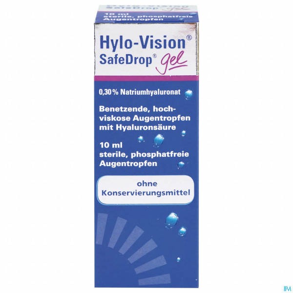 Augentropfen Hylo-vision Safe Drop Gel 10ml 10ml