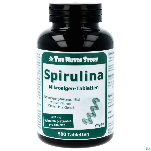 Spirulina Mikroalgen Tabl 400mg 500st