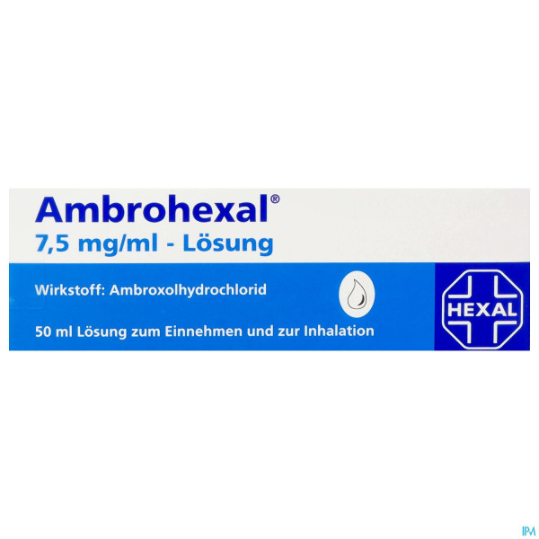 AMBROHEXAL LSG 7,5MG/ML 50ML