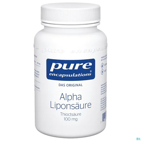 Pure Encapsulations Alpha Liponsäure Thioctsäure 100mg 120 Kapseln