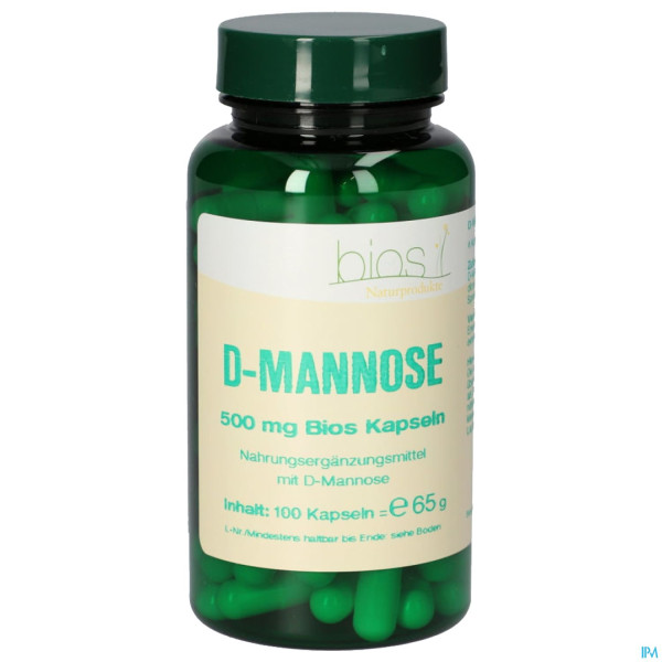 Bios D-mannose 500mg 100 Kapseln