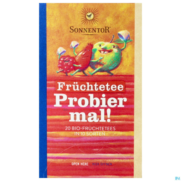 Sonnentor Fruechtetee/bio Probier Mal 02331 20st