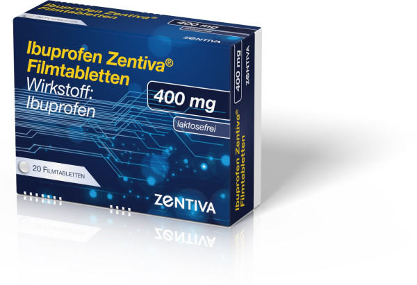 Ibuprofen Zentiva 400mg Filmtabletten