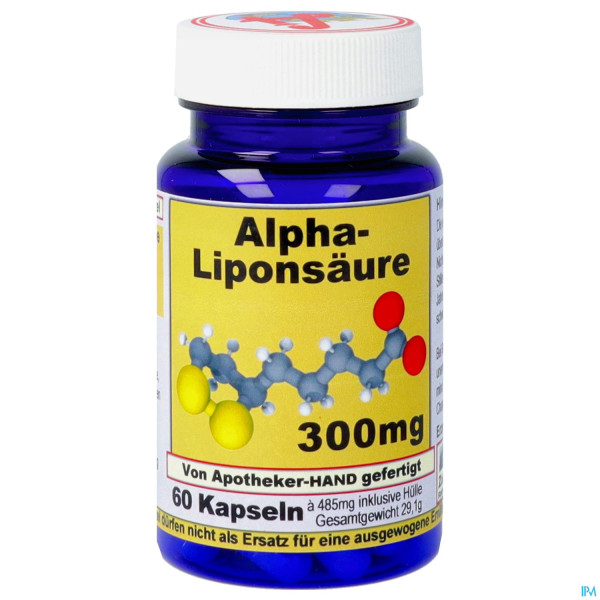 Alphalipon-saeure Kapseln 300mg -apo Dreifaltigk. 60st