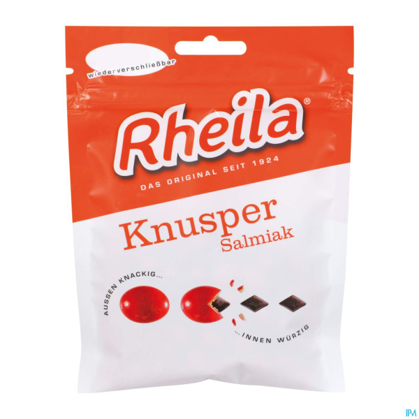 Rheila Zuckerhaltig Knusper Salmiak 90g