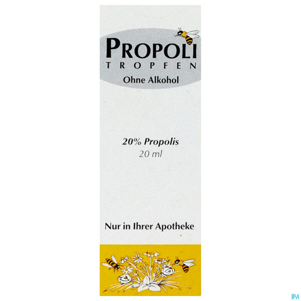 Propolis Tropfen 20% Ohne Alkohol 20ml