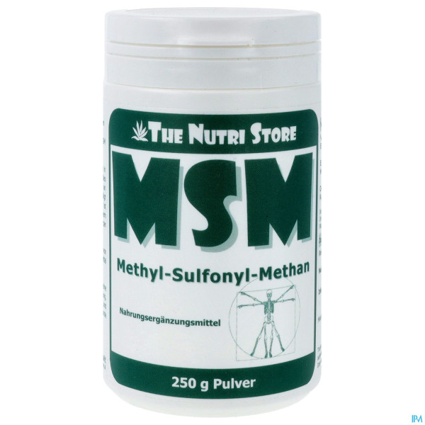 Msm Pulver 100% Rein Methyl-sulfonyl-methan 250g