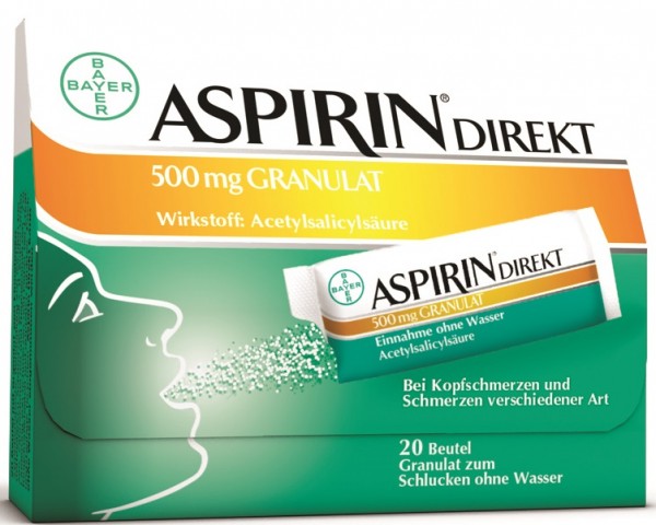 Aspirin® Direkt 500 mg Granulat