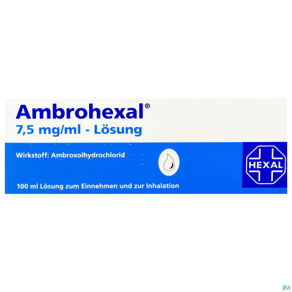 Ambrohexal Loesung 7,5mg/ml 100ml