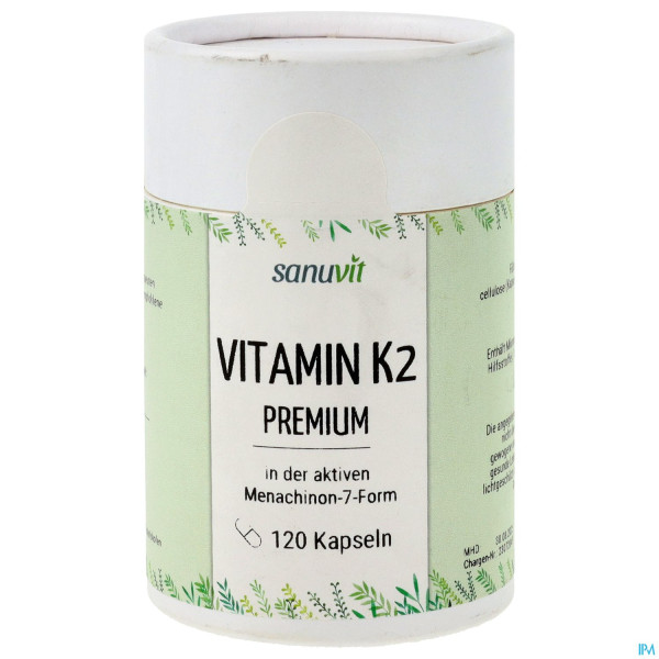 Vitamin K2 Mk7 Kapseln Sanuvit 120st