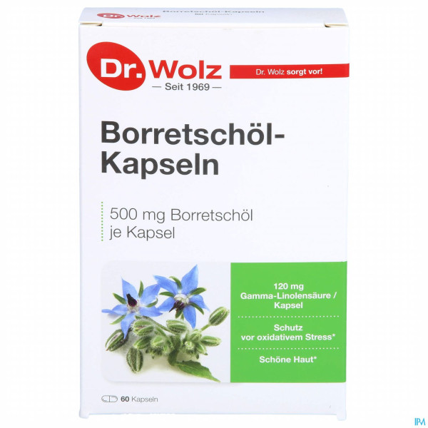 Borretschoel Kapseln Dr.wolz Nr 60608 60st