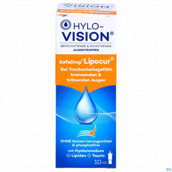 Augentropfen Hylo-vision Safe Drop Lipocur 10ml 1st