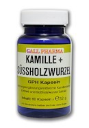 GPH Kamille + Süßholzwurzel Kapseln