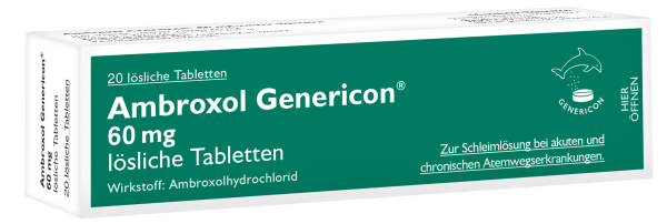 Ambroxol Genericon® 60 mg lösliche Tabletten