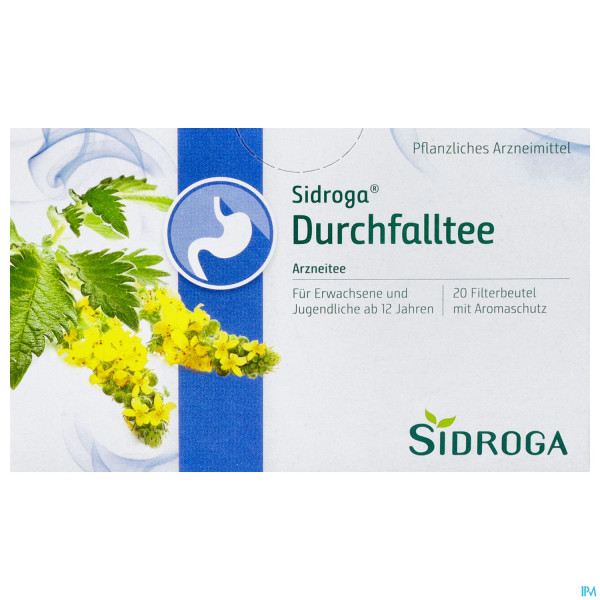 Sidroga Tee Durchfall 20st