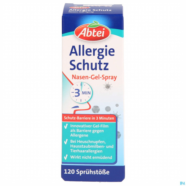 Abtei Allergie Schutz Nasen-gel Spray 50000 20ml