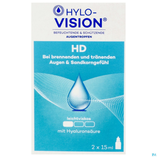 Augentropfen Hylo-vision Hd 15ml 2st