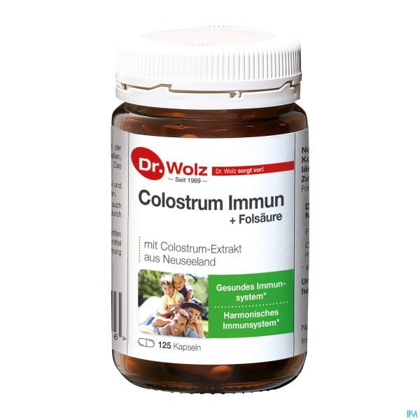 Colostrum Kapseln Immun Dr.wolz Nr 60572 125st