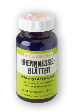 GPH Brennnesselblätter 250mg Kapseln