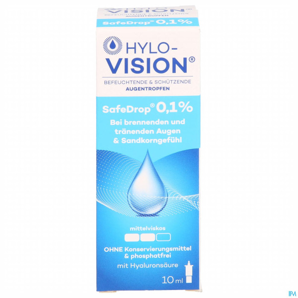 Augentropfen Hylo-vision Safe Drop 0,1% 10ml