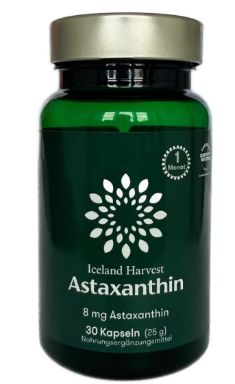 Astaxanthin 8mg Iceland Kapseln